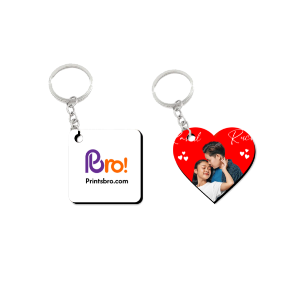 Wooden key chain