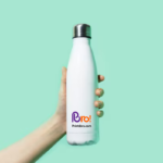Customize Stainless steel white bottle