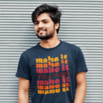 Round Neck customize T-shirt
