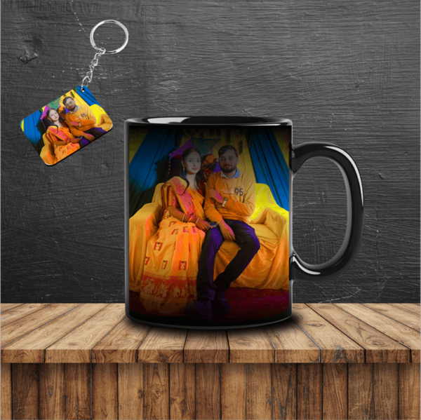 Customize Magic Mug with key chain free