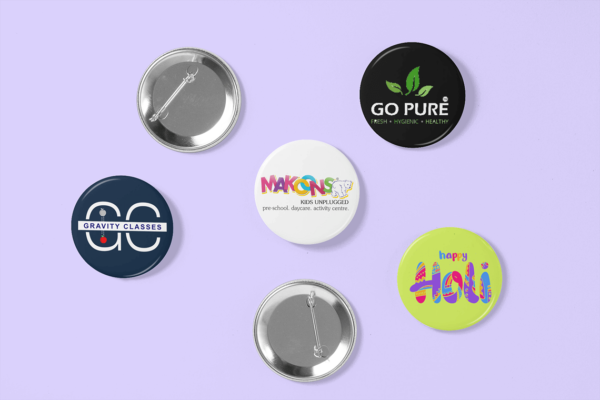 Button Pin Badges