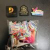 cutout wooden magnet badges