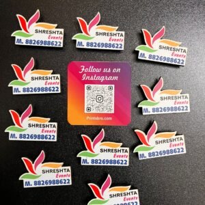 cutout wooden magnet badges