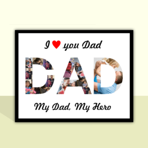 my dad my hero collage