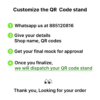 QR code stand