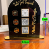 QR code display stand