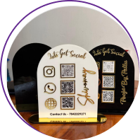 QR Code Display Stand