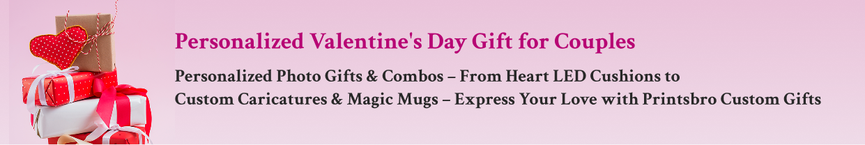 valentine day customize gift banner