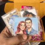 Transparent Trending fridge magnet for valentine