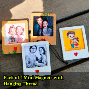 Pack of 4 mini magnets