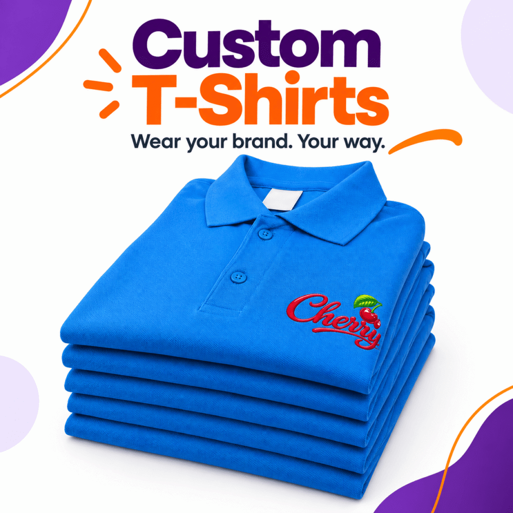 Customize Tshirt POLO tshirts, Round Neck